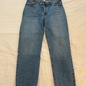 Abercrombie & Fitch Blue Straight Leg Jeans